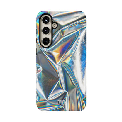 Metallic Case | Coque résistante double protection anti-choc - Effet Métallique