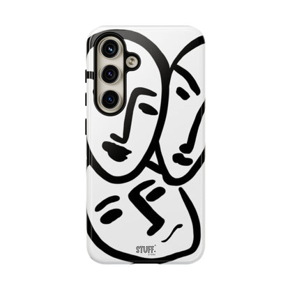 Les Trois Visages | Coque résistante double protection — inspiration Matisse