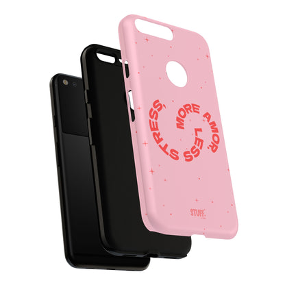 More Amor Case | Coque résistante double protection avec phrase Bienveillante