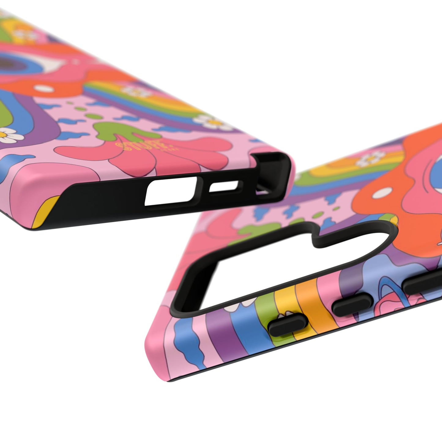 Psych Case | Coque résistante double protection avec Design Psychédélique coloré