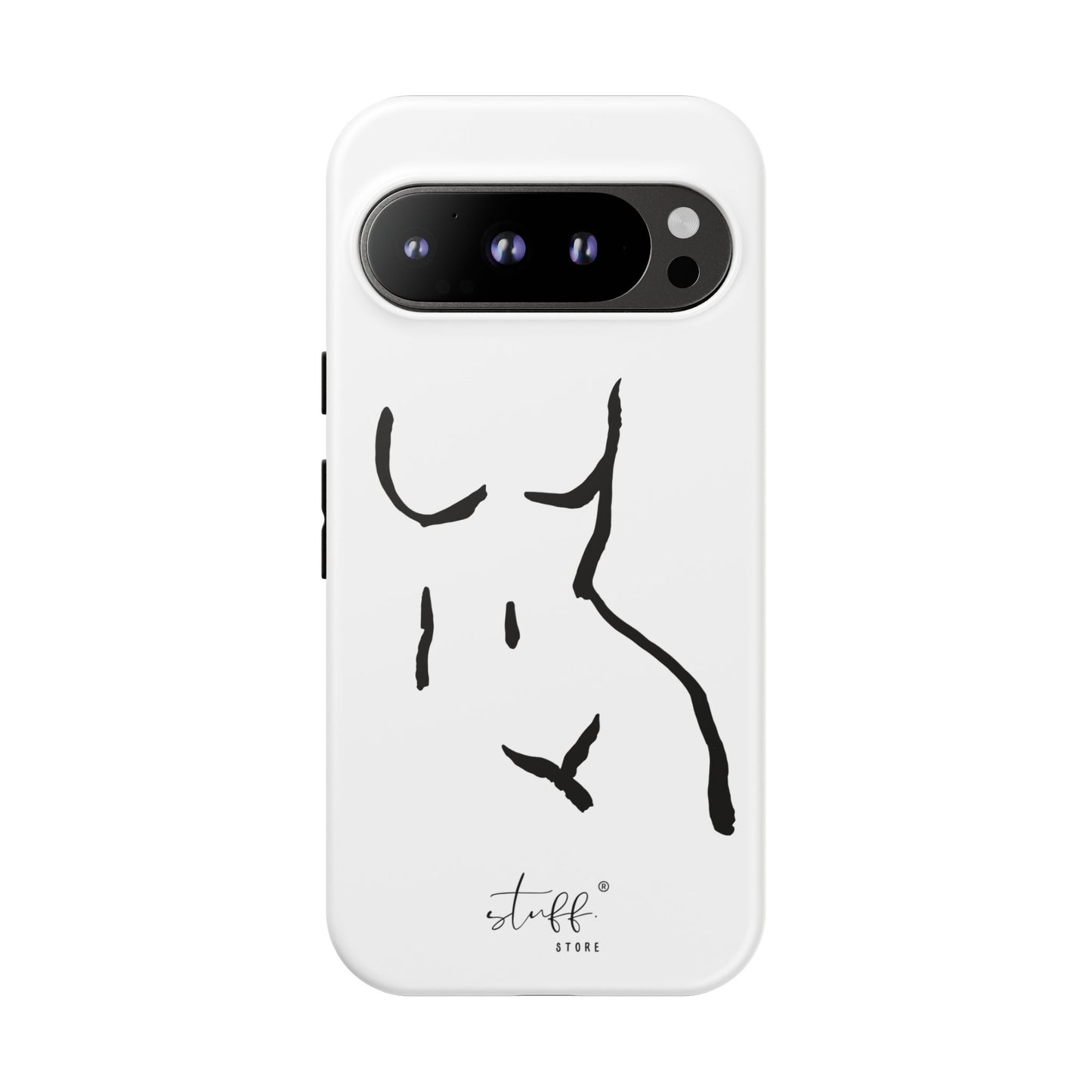 The Curve Case | Resistant double protection shell with Minimalist Design by Women