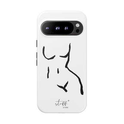 The Curve Case | Resistant double protection shell with Minimalist Design by Women
