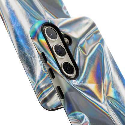 Metallic Case | Coque résistante double protection anti-choc - Effet Métallique