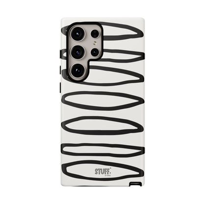Loopy Case | Coque résistante double protection - Motif cercles abstraits