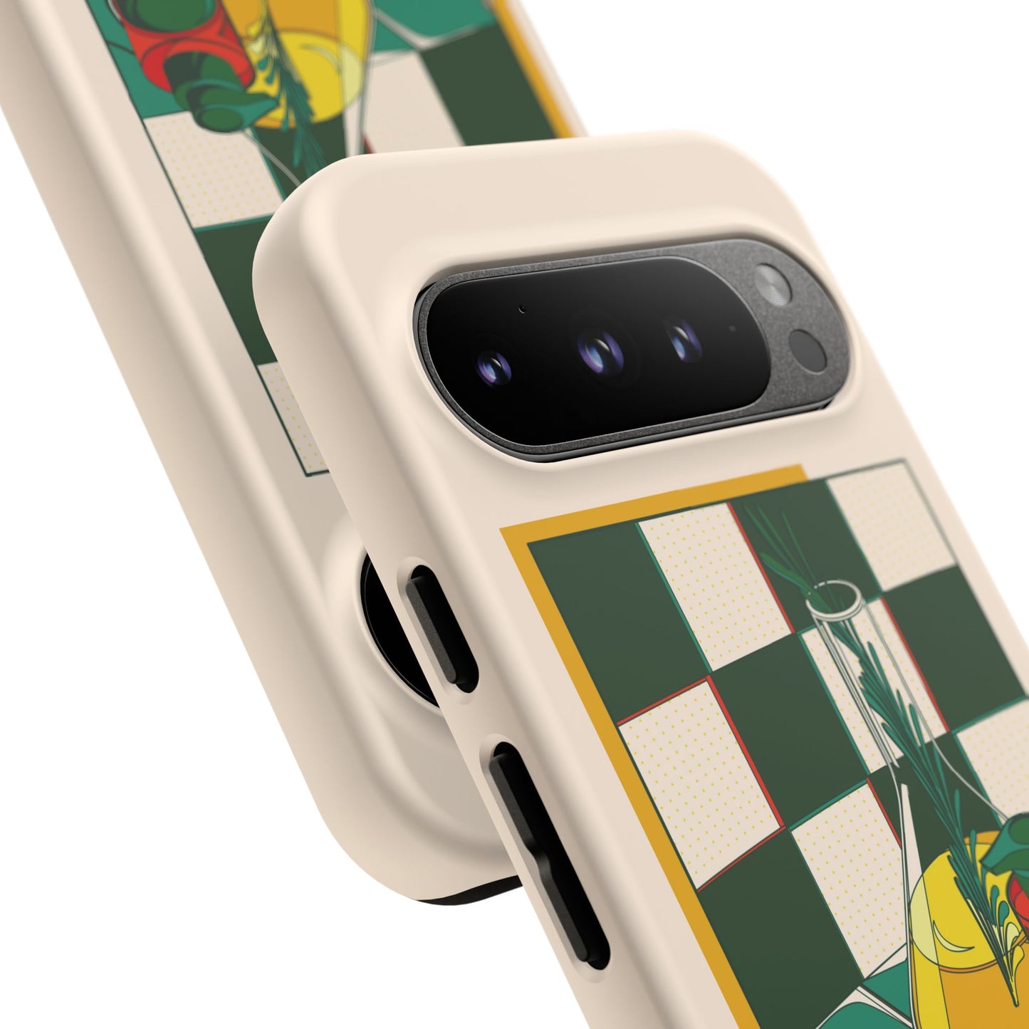 Olio d'Amore Case | Coque résistante double protection avec Design artistique Rétro