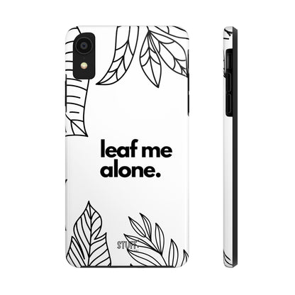 Leaf Me Case | Coque résistante double protection avec design minimaliste