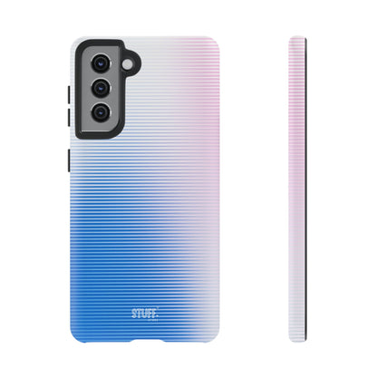 Gradient Case | Coque résistante double protection anti-choc - Dégradé Bleu & Rose