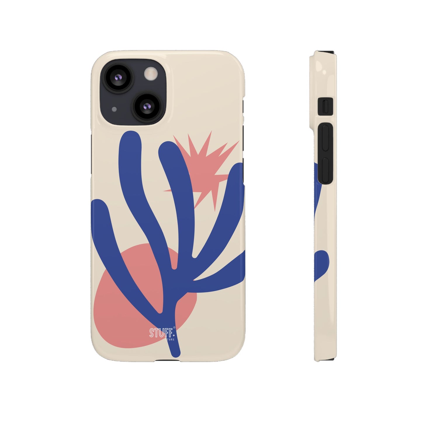 Botanica Case | Coque snap légère et résistante avec Design Floral inspiration Matisse
