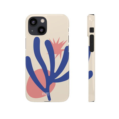 Botanica Case | Coque snap légère et résistante avec Design Floral inspiration Matisse
