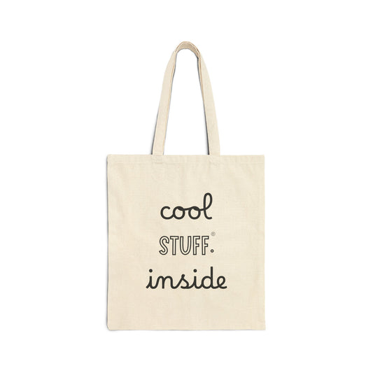 Cool stuff. | Tote bag eco-friendly et durable en coton bio