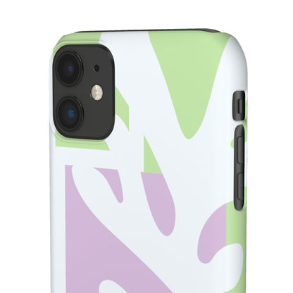 Natura Case | Coque snap légère et résistante avec Design Floral inspiration Matisse