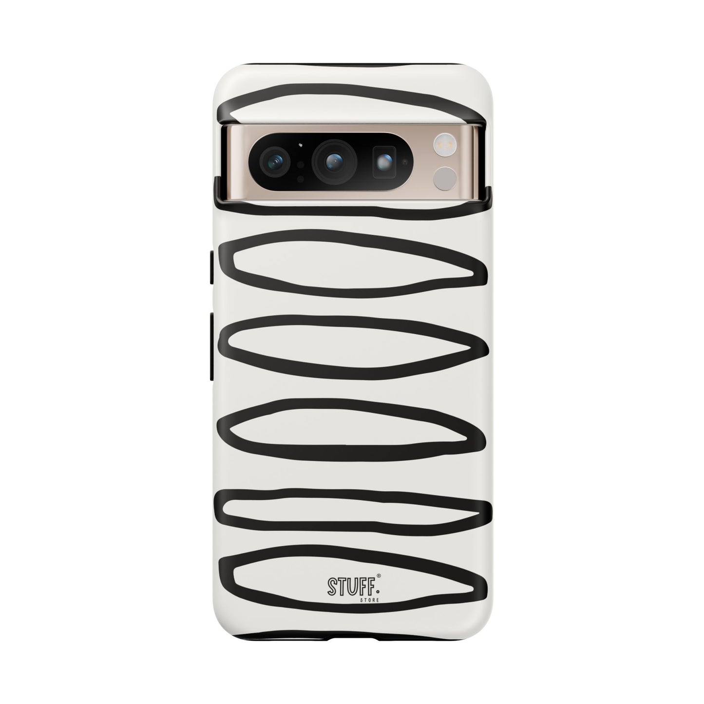Loopy Case | Coque résistante double protection - Motif cercles abstraits