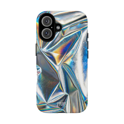 Metallic Case | Coque résistante double protection anti-choc - Effet Métallique