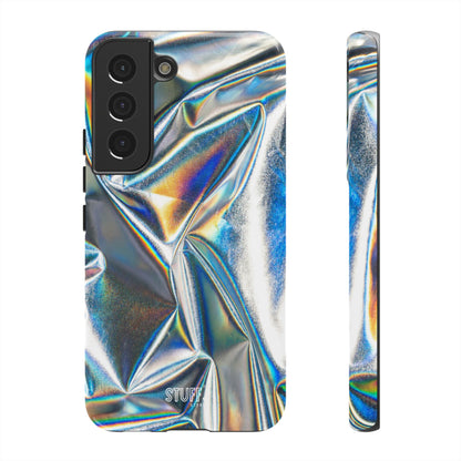 Metallic Case | Coque résistante double protection anti-choc - Effet Métallique