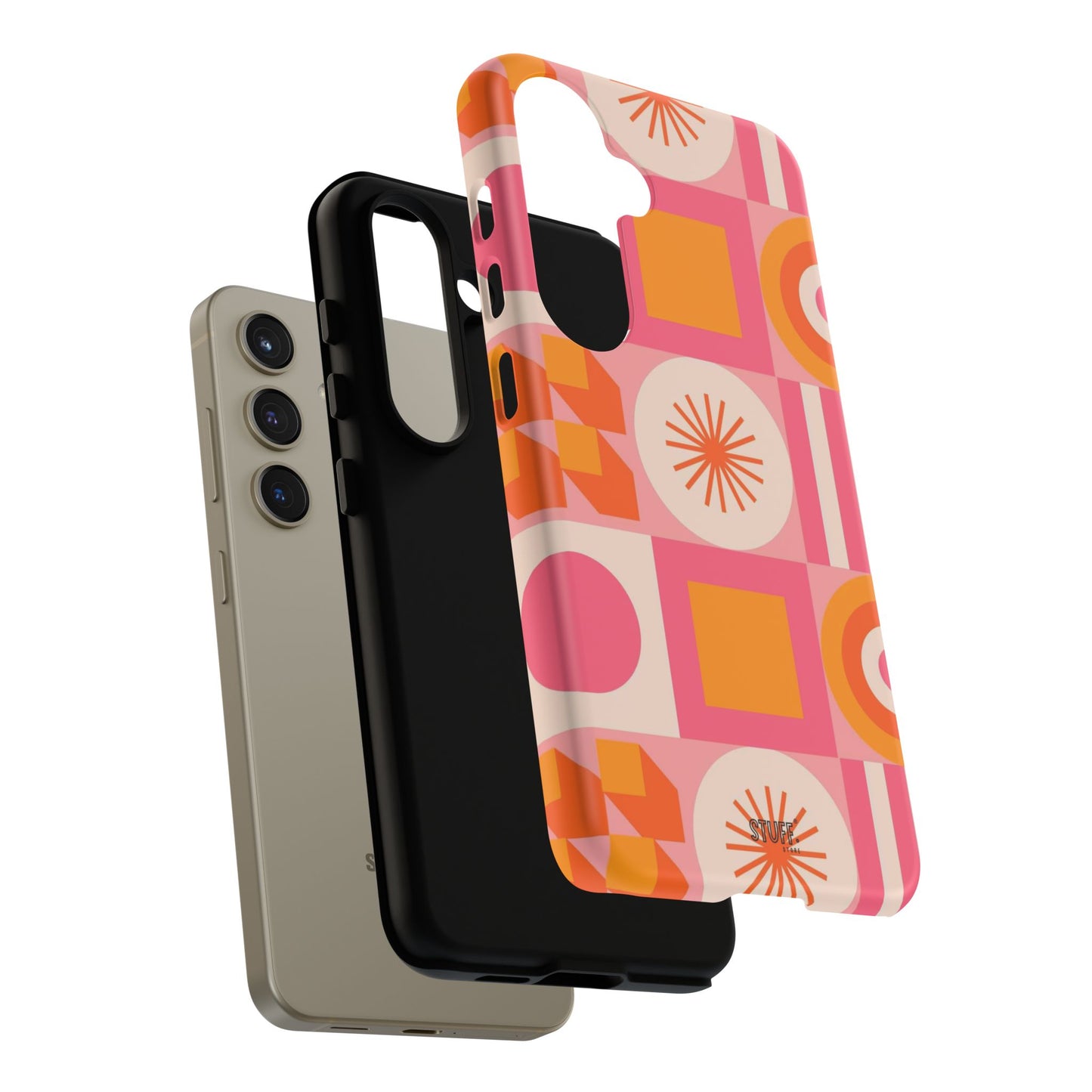 Stella Case | Coque résistante double protection avec Design coloré Rétro