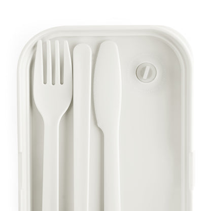 Lunch Box Bento with Elastic & Cutlery | Ecoresponsible & Practical