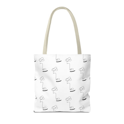 He’s Art Tote Bag | Sac cabas résistant et durable avec design one-line