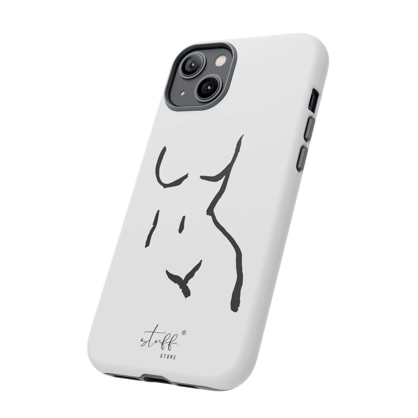 The Curve Case | Resistant double protection shell with Minimalist Design by Women