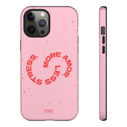 More Amor Case | Coque résistante double protection avec phrase Bienveillante
