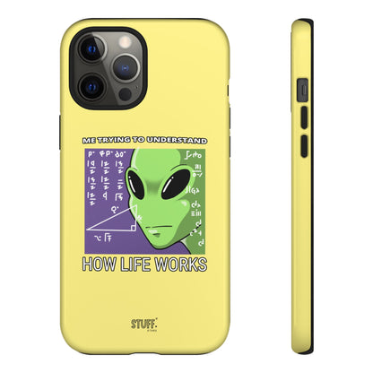 Confused Alien Case | Coque résistante Dual Protect anti-choc