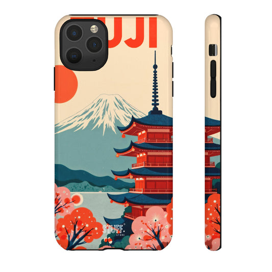 Fuji Case | Coque résistante double protection avec Design Mont Fuji