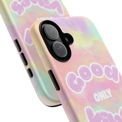 Good Vibes Only Case | Coque résistante double protection avec Design Aesthetic