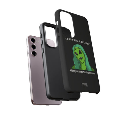Meme Liking Alien Case | Coque résistante double protection pour les amateurs de Pop Culture