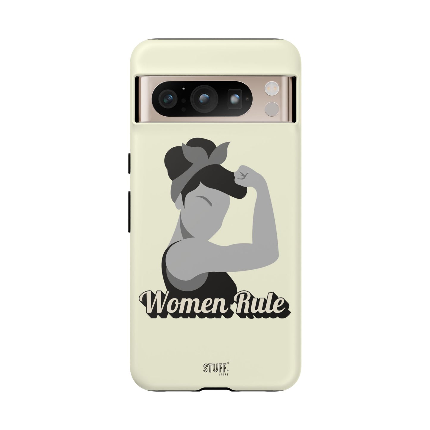Women Rule Case | Coque résistante double protection avec Design Féministe inspirant