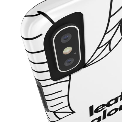 Leaf Me Case | Coque résistante double protection avec design minimaliste