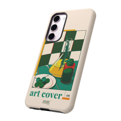 Olio d'Amore Case | Coque résistante double protection avec Design artistique Rétro