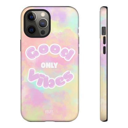 Good Vibes Only Case | Coque résistante double protection avec Design Aesthetic