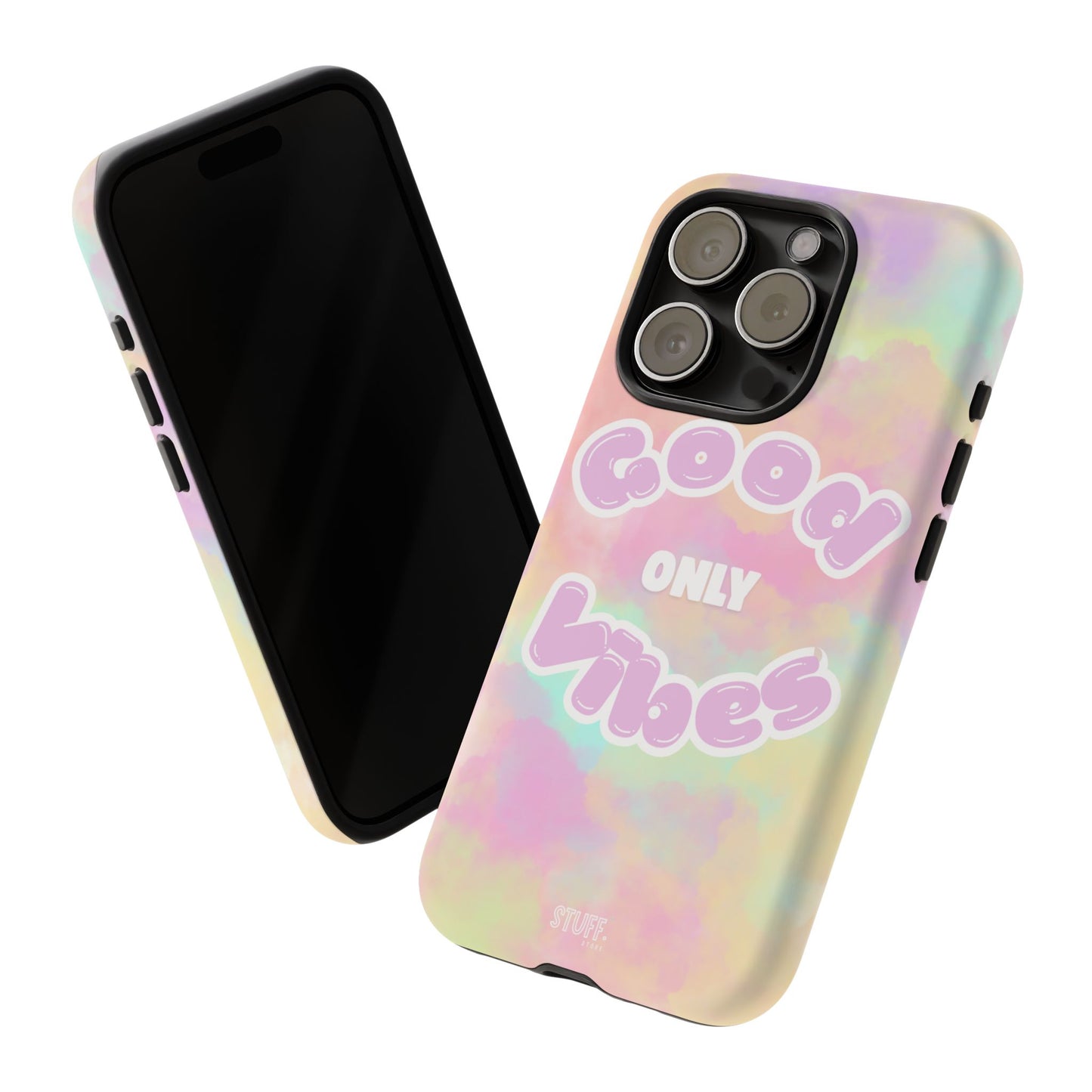 Good Vibes Only Case | Coque résistante double protection avec Design Aesthetic