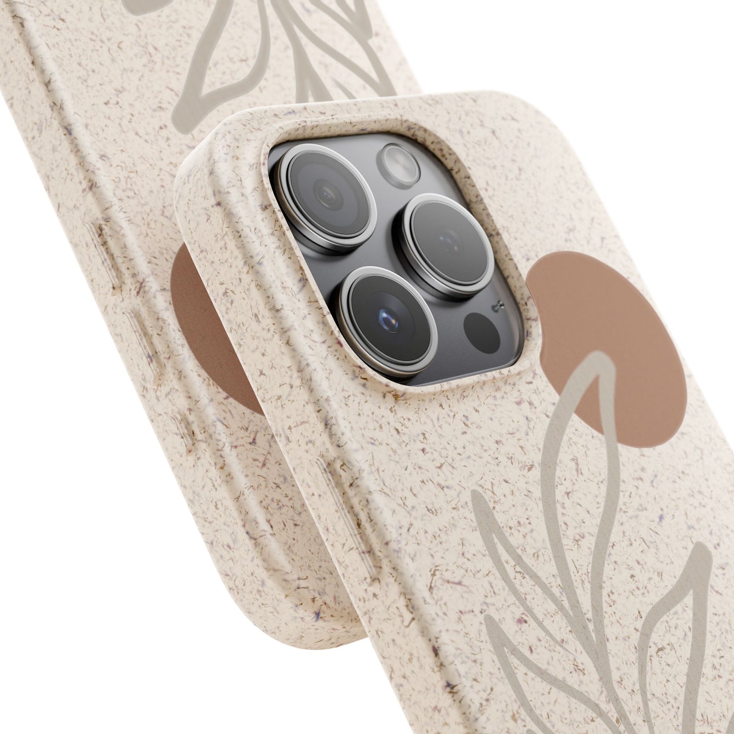 Boho Sunset | Eco-Friendly hull in Bamboo and Bioplastic with Bohemian Design - Gift wrapping available
