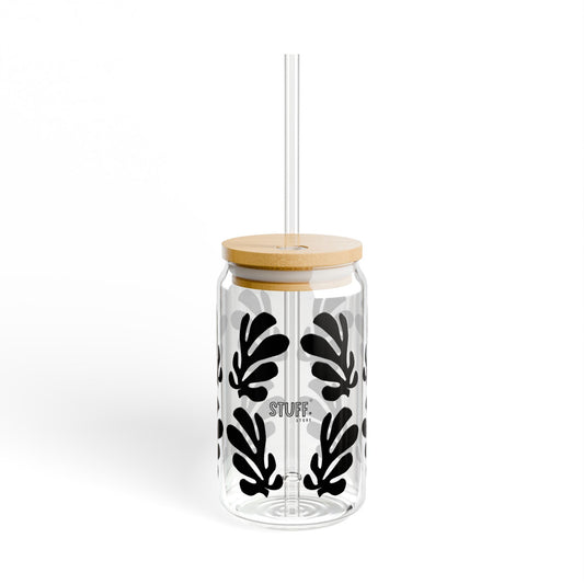 Floral Cup | Tasse anti-fuite pratique et étanche pour boissons chaudes et froides – 470ml | inspiration Matisse
