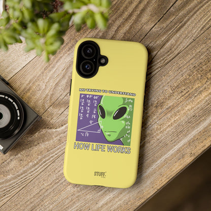 Confused Alien Case | Coque résistante Dual Protect anti-choc