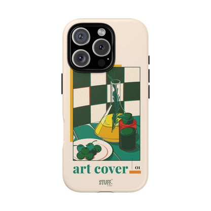 Olio d'Amore Case | Coque résistante double protection avec Design artistique Rétro