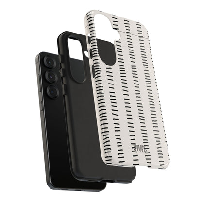 Striped Case | Coque résistante double protection antichoc - Design Minimaliste