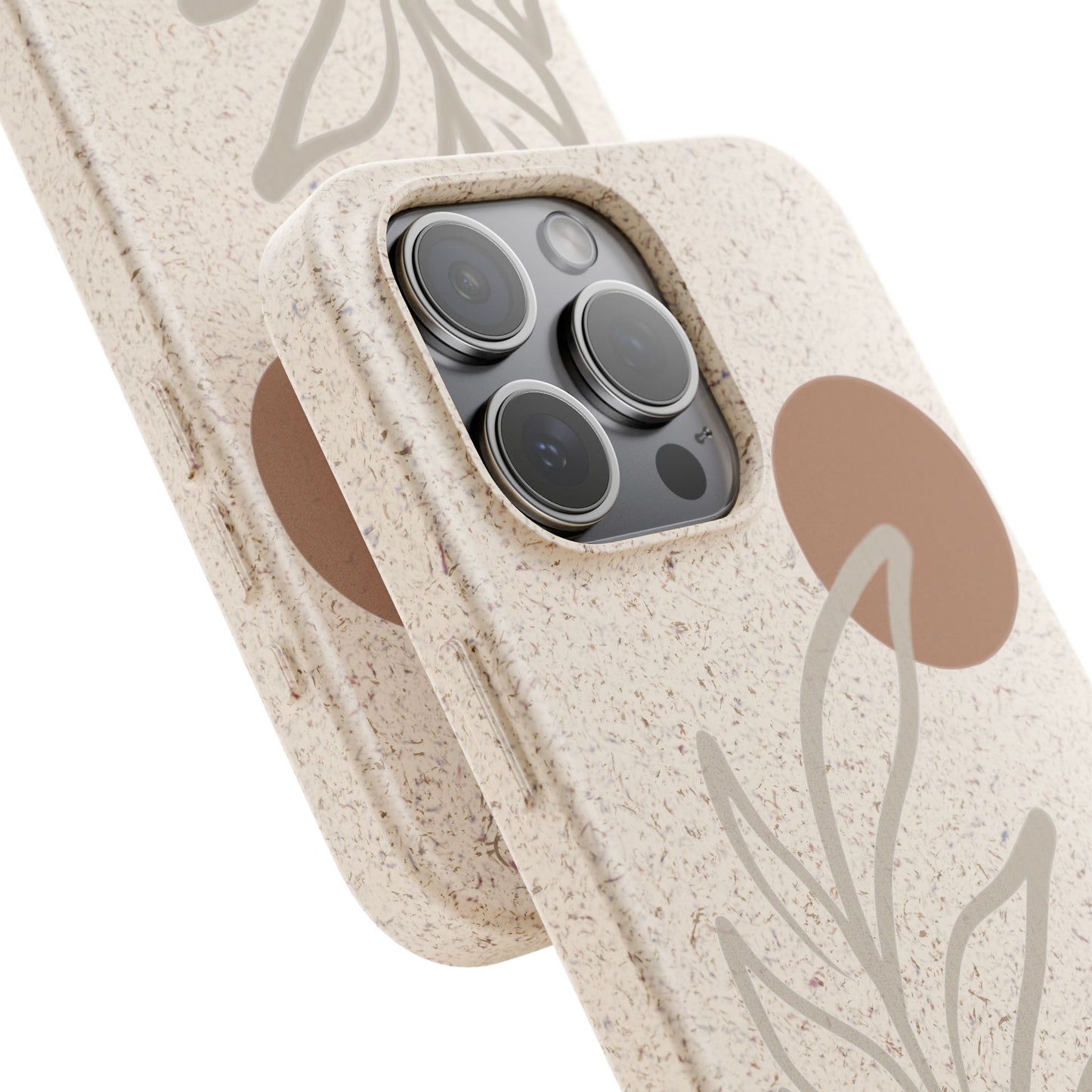 Boho Sunset | Eco-Friendly hull in Bamboo and Bioplastic with Bohemian Design - Gift wrapping available