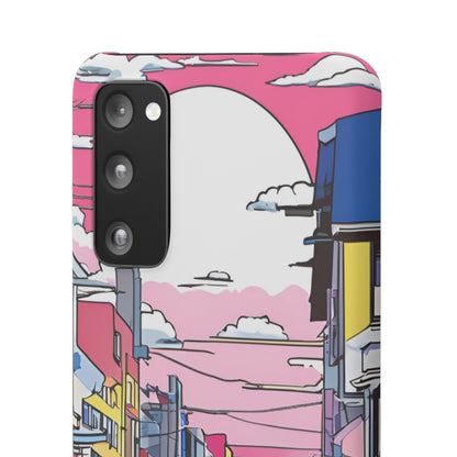 Pop Art Sunset | Coque snap légère et résistante inspiration Lichtenstein