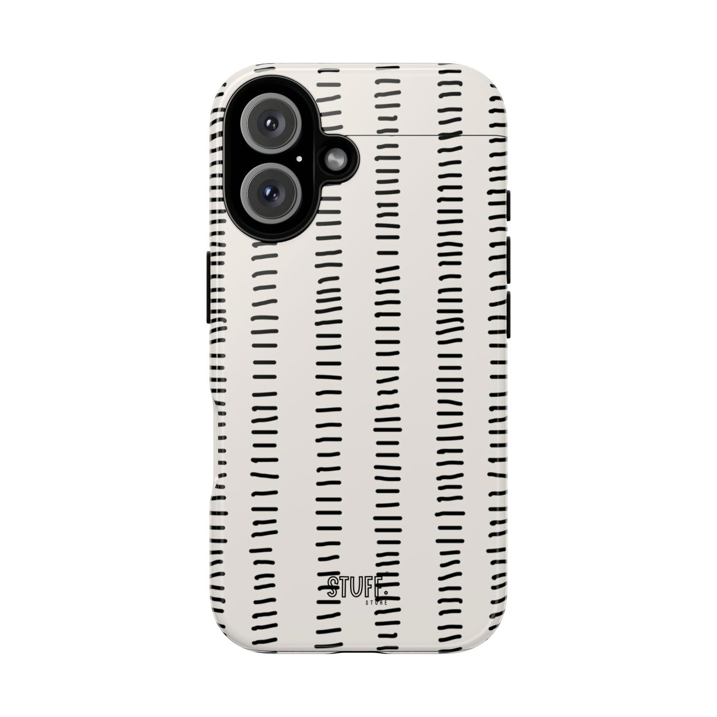 Striped Case | Coque résistante double protection antichoc - Design Minimaliste