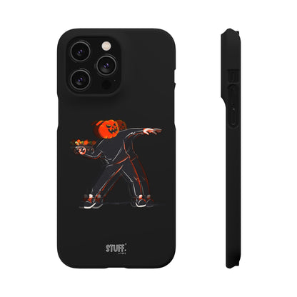 Pumpksy | Coque snap légère et résistante inspiration Banksy – Noir