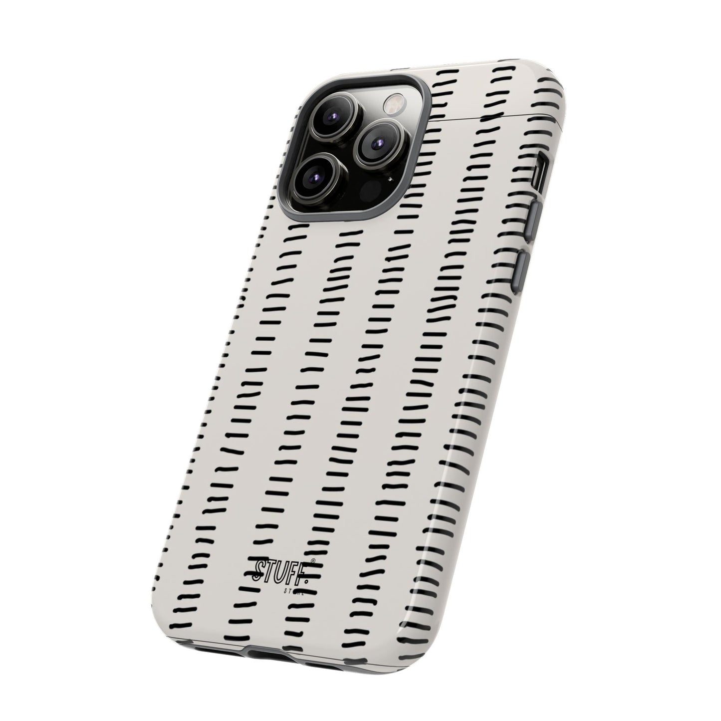 Striped Case | Coque résistante double protection antichoc - Design Minimaliste