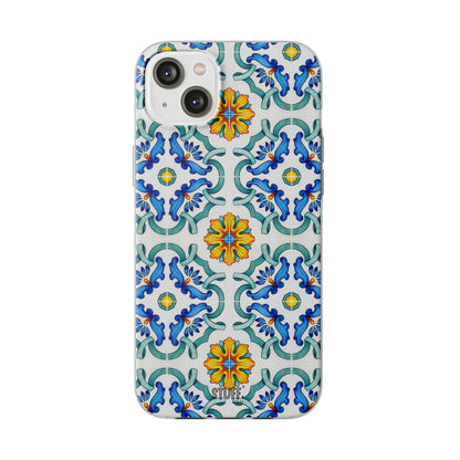 Mediterranea Case | Coque flexible et légère — Motif mosaïque méditerrannéen
