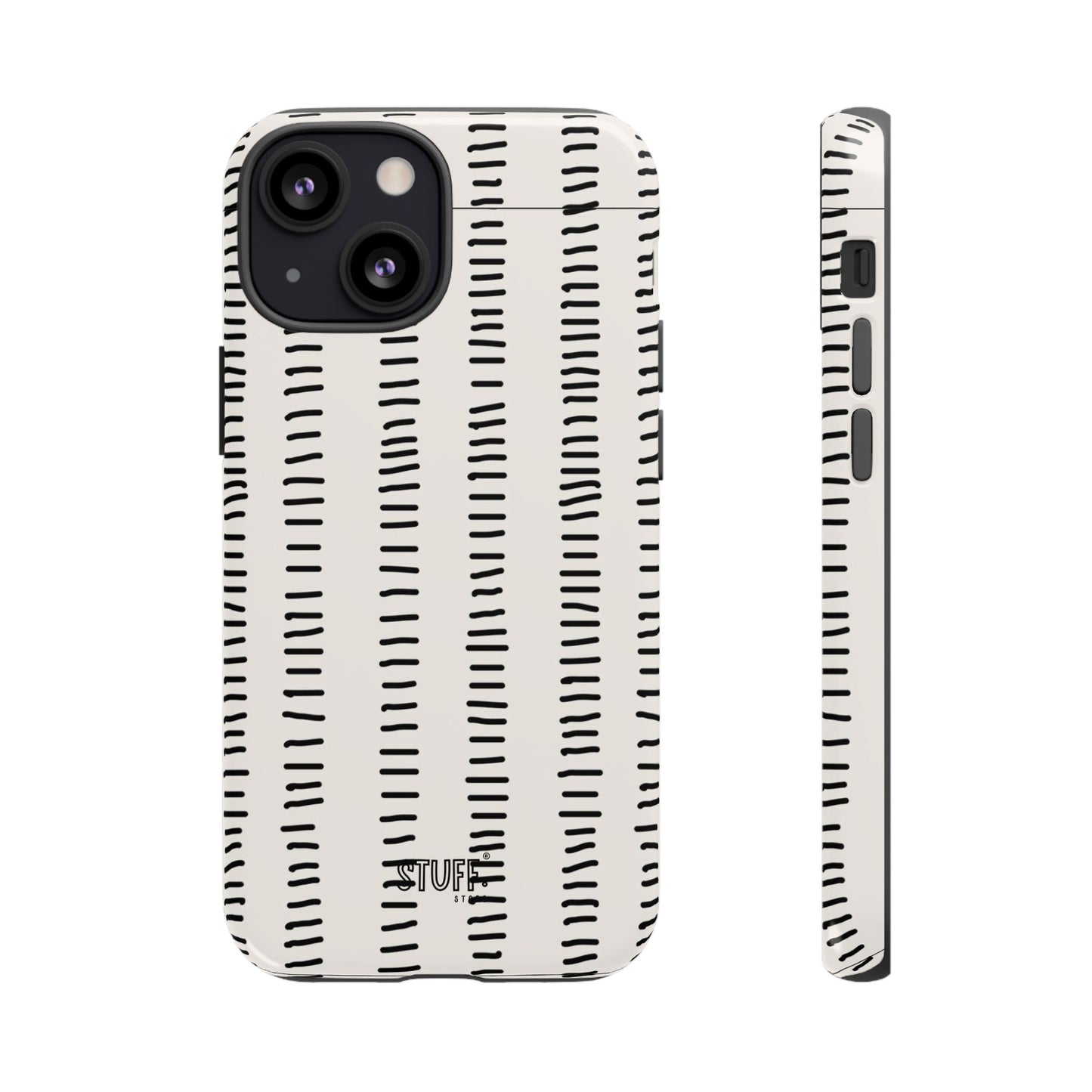 Striped Case | Coque résistante double protection antichoc - Design Minimaliste