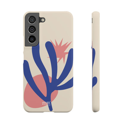 Botanica Case | Coque snap légère et résistante avec Design Floral inspiration Matisse