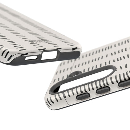 Striped Case | Coque résistante double protection antichoc - Design Minimaliste