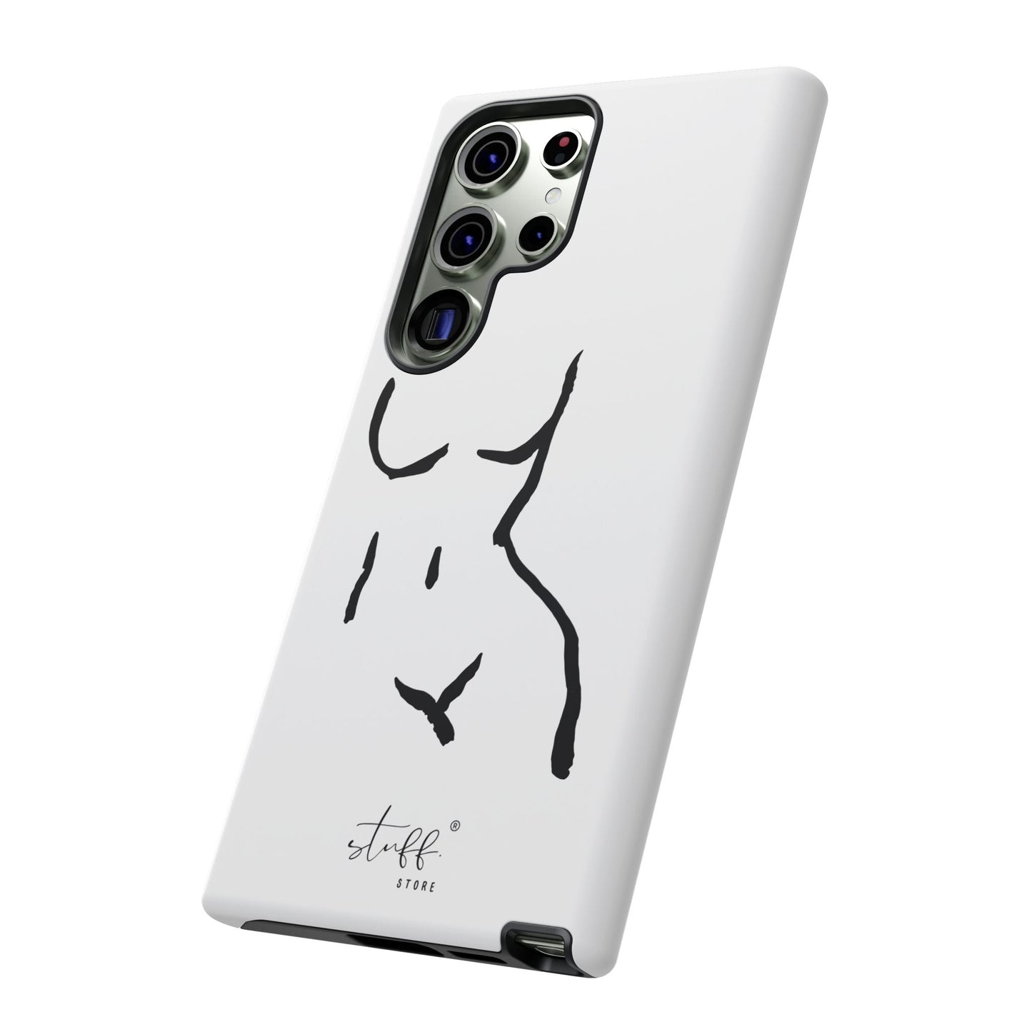 The Curve Case | Resistant double protection shell with Minimalist Design by Women