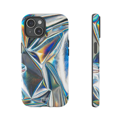 Metallic Case | Coque résistante double protection anti-choc - Effet Métallique