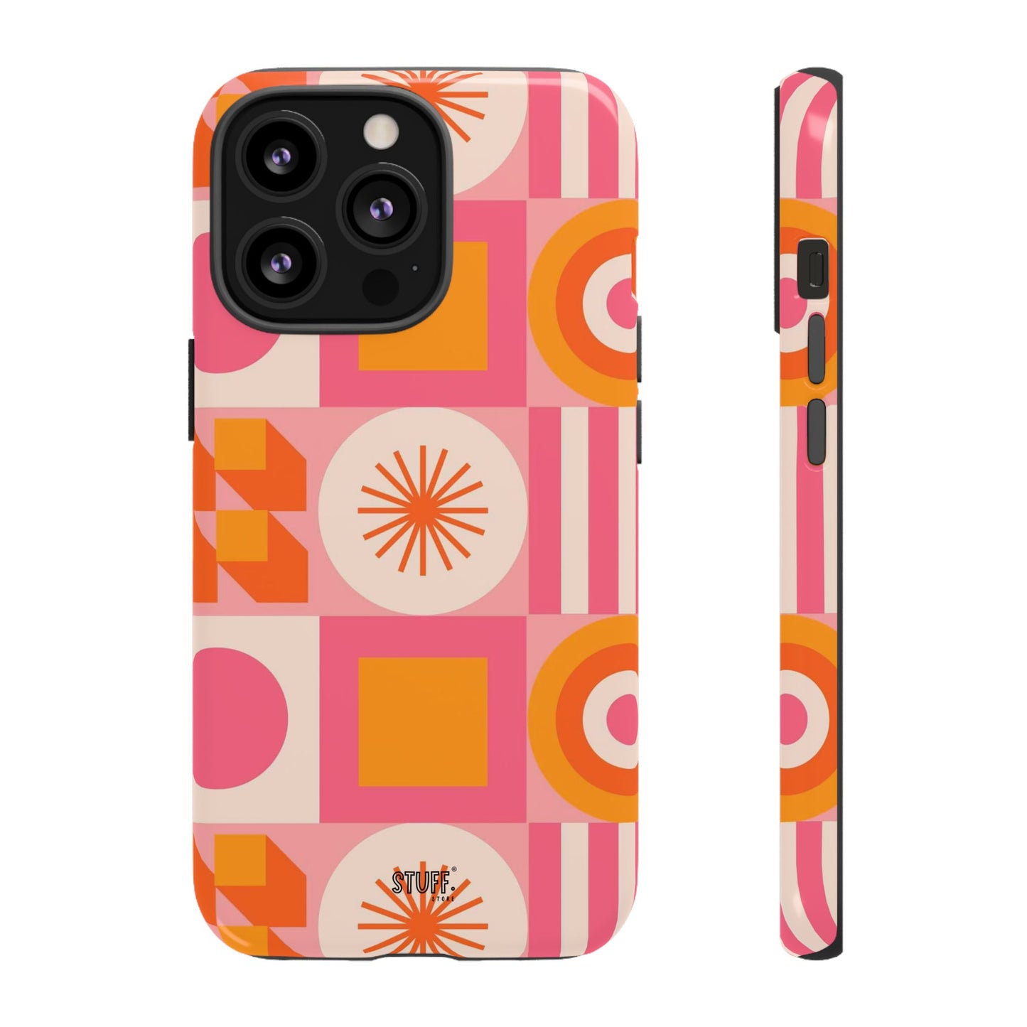 Stella Case | Coque résistante double protection avec Design coloré Rétro