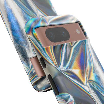 Metallic Case | Coque résistante double protection anti-choc - Effet Métallique